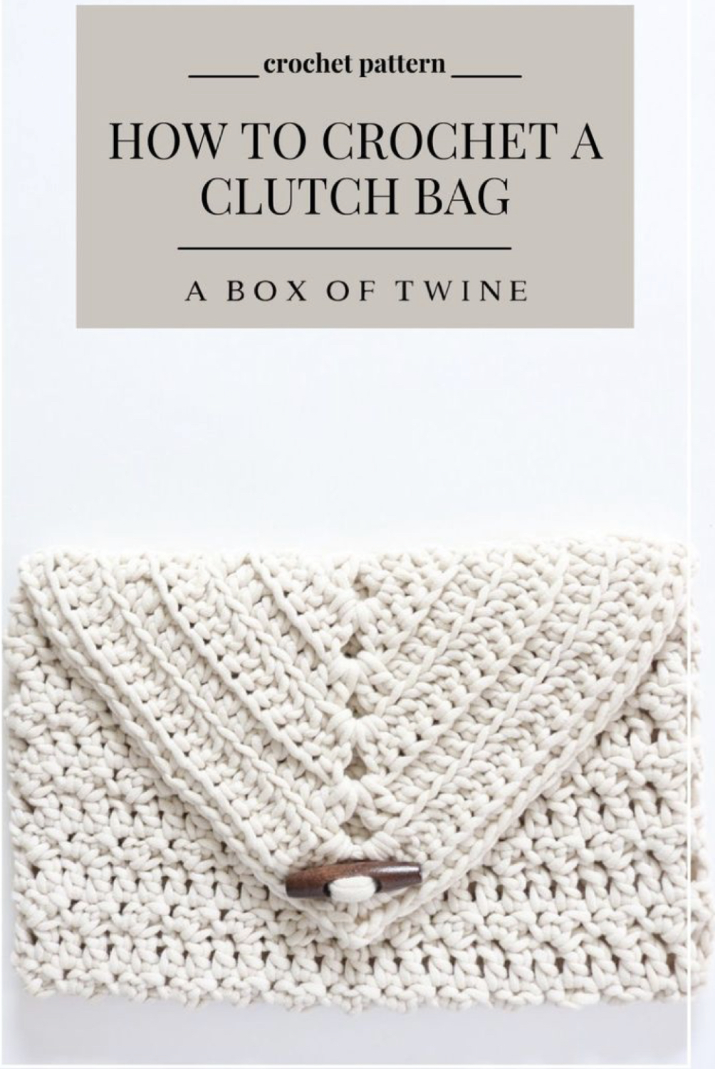 Clutch Purse Free Crochet Pattern Free Crochet Pattern Craftorator