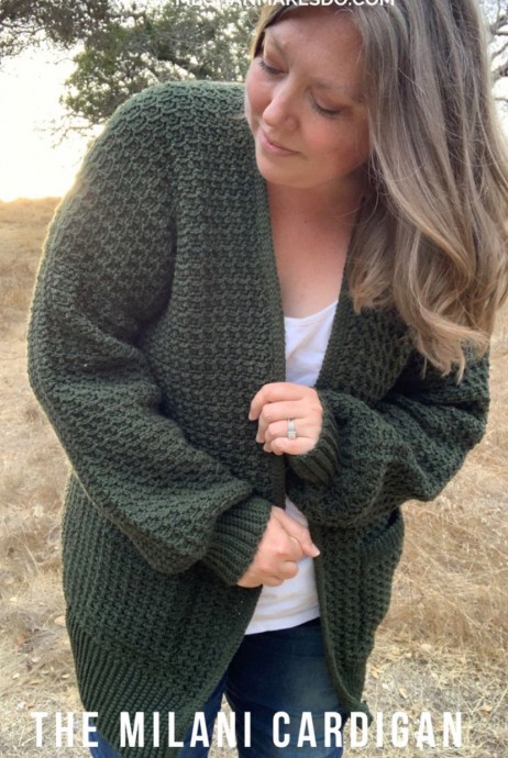 Crochet Milani Cardigan Free Pattern FREE CROCHET PATTERN