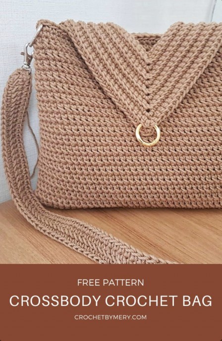 Beautiful Crossbody Crochet Bag