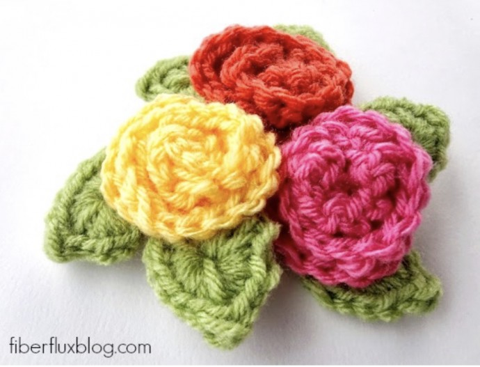 How To Crochet A Curlicue Rose