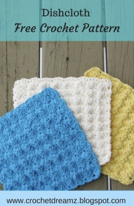 Simple Dishcloth or Washcloth