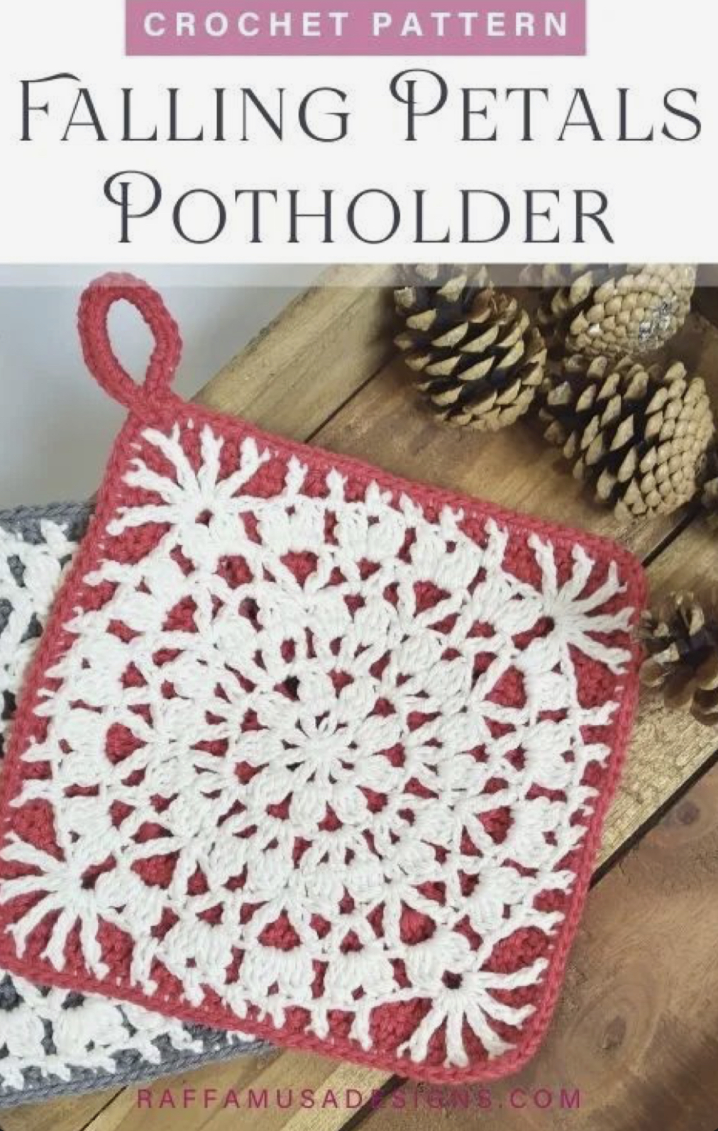 DIY Falling Petals Potholder – FREE CROCHET PATTERN — Craftorator