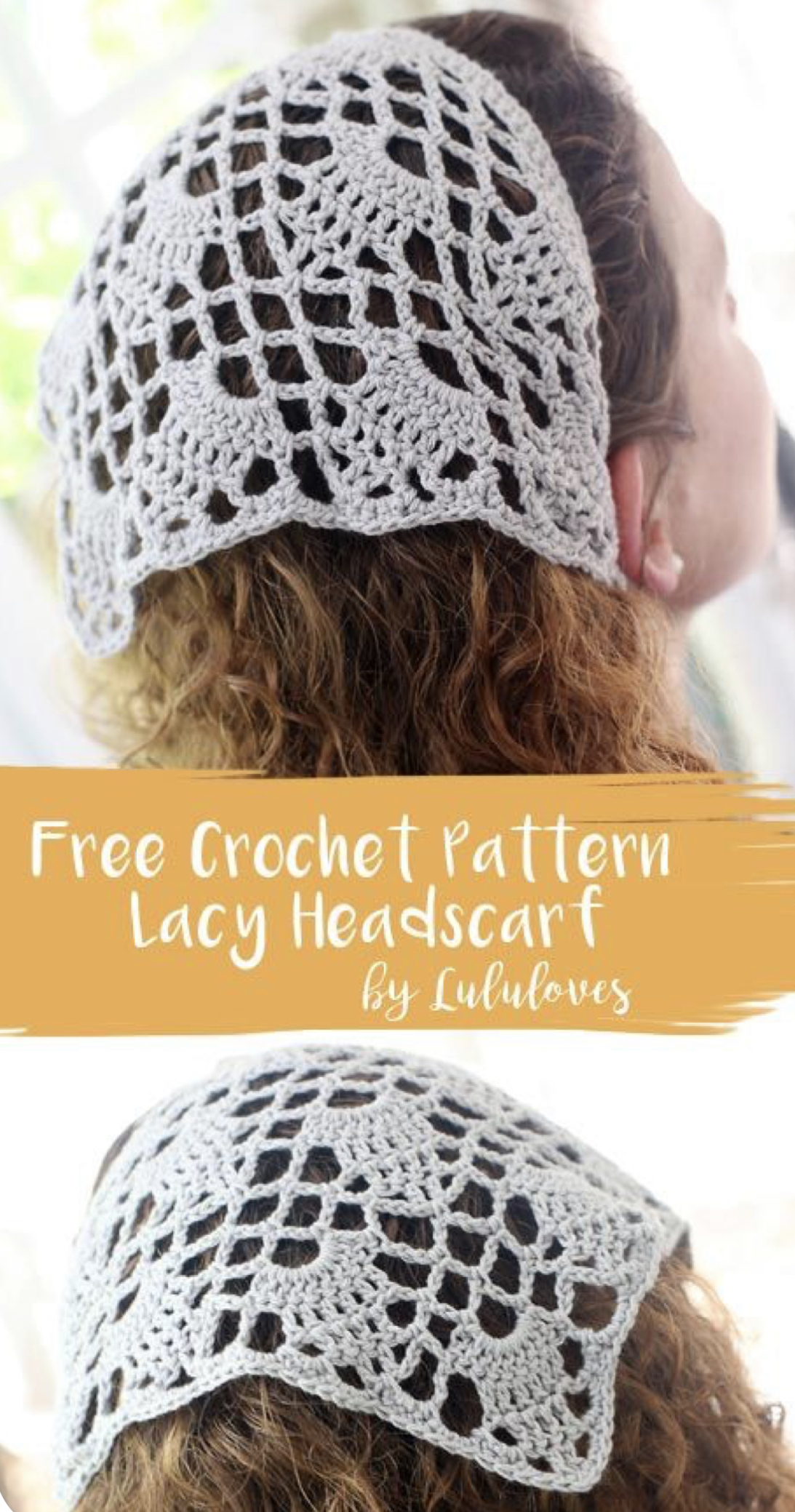 Make a Lacy Headscarf FREE CROCHET PATTERN — Craftorator