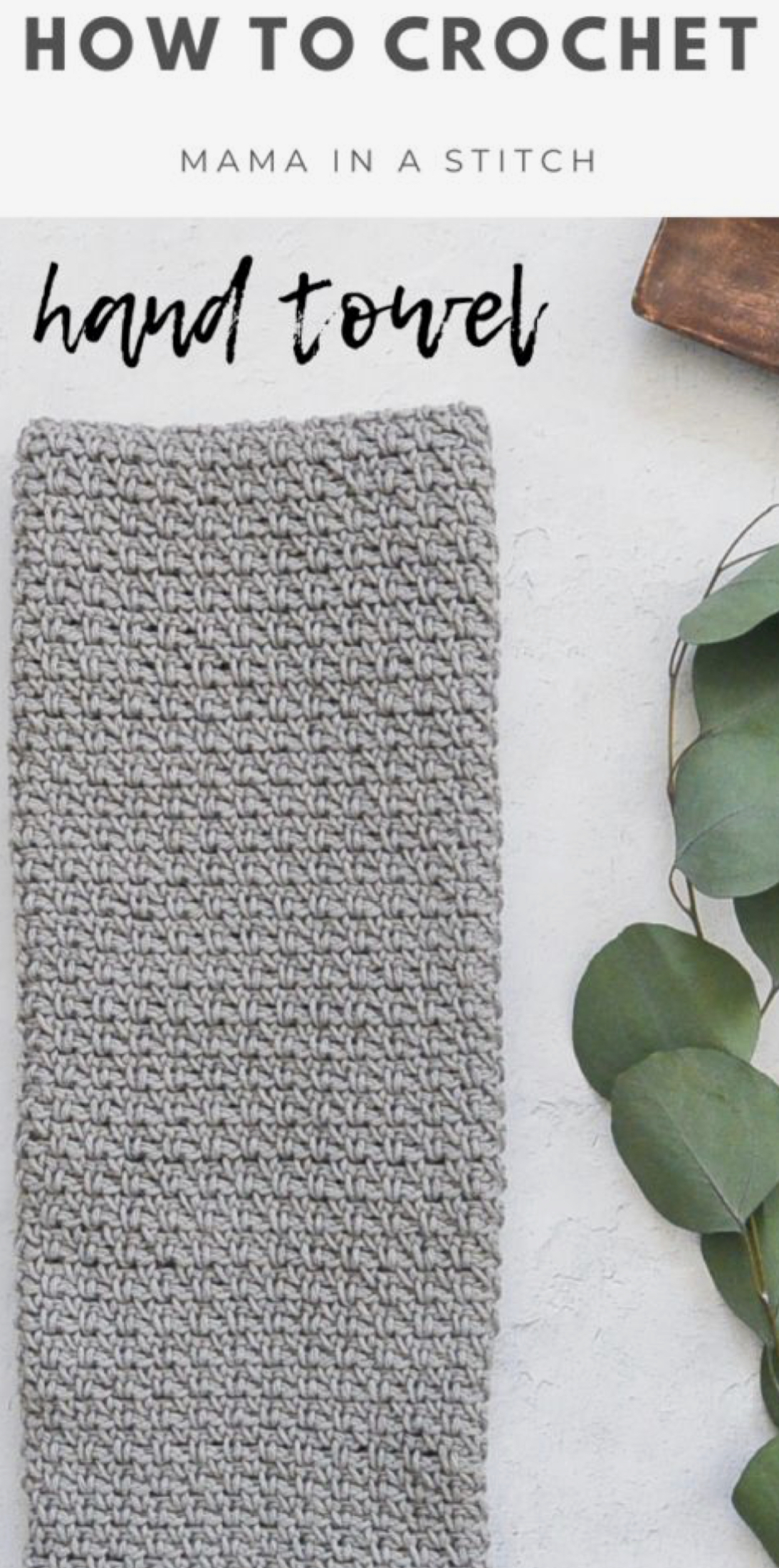 How To Crochet A Hand Towel FREE CROCHET PATTERN — Craftorator