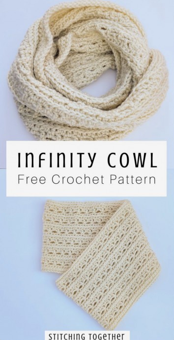 How to make the Uppercross Crochet Infinity Cowl