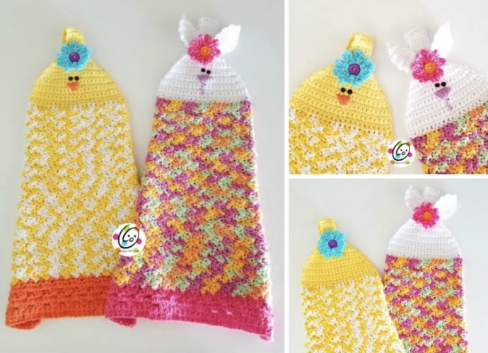 Spring Hanging Towel