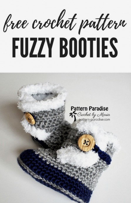 Super Cute Fuzzy Booties