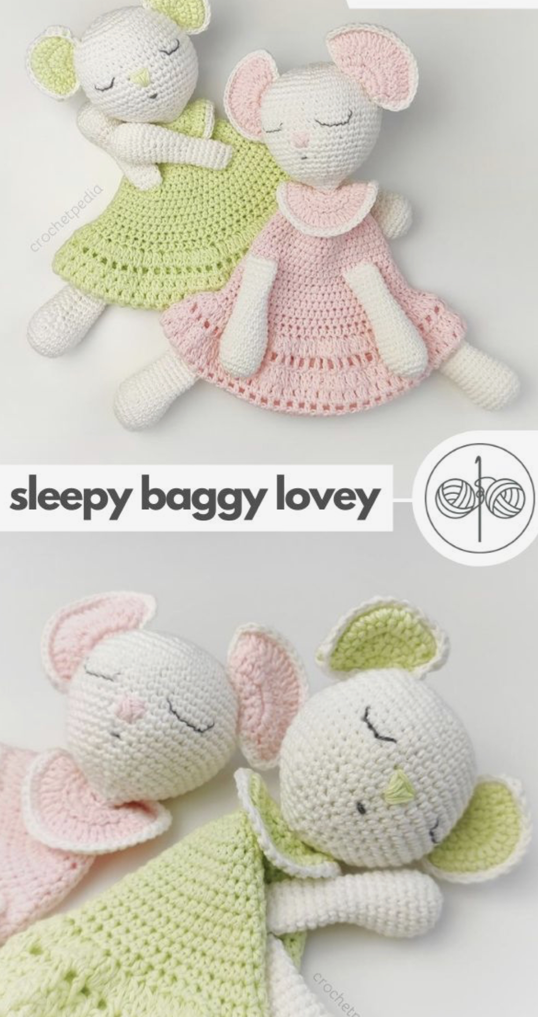 Sleepy Bunny Lovey – FREE CROCHET PATTERN — Craftorator