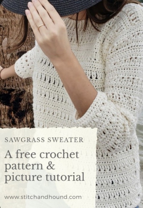 Beautiful Sawgrass Sweater For Fall