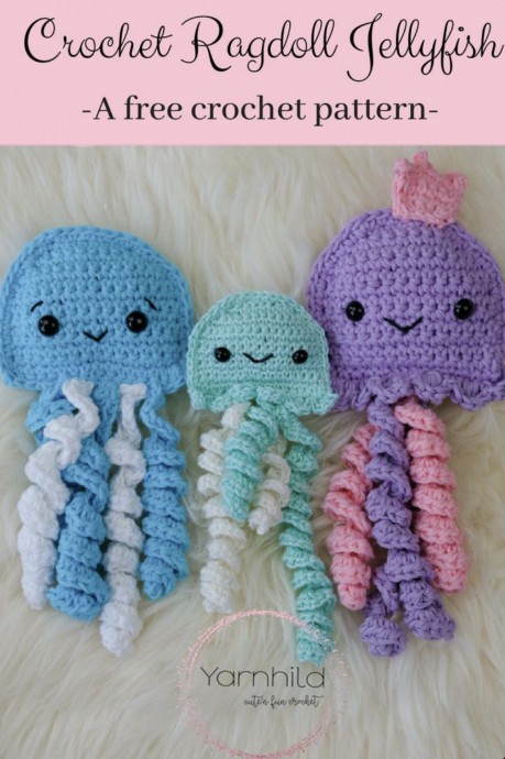 How to Crochet a Ragdoll Jellyfish