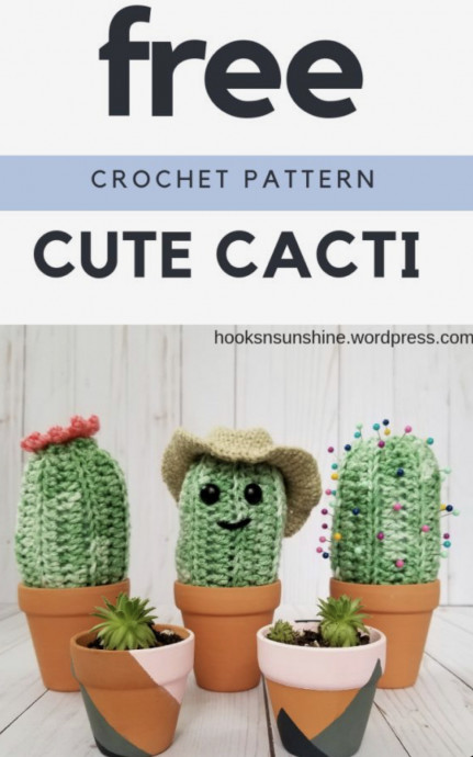 Cute Little Cactus Pincushion