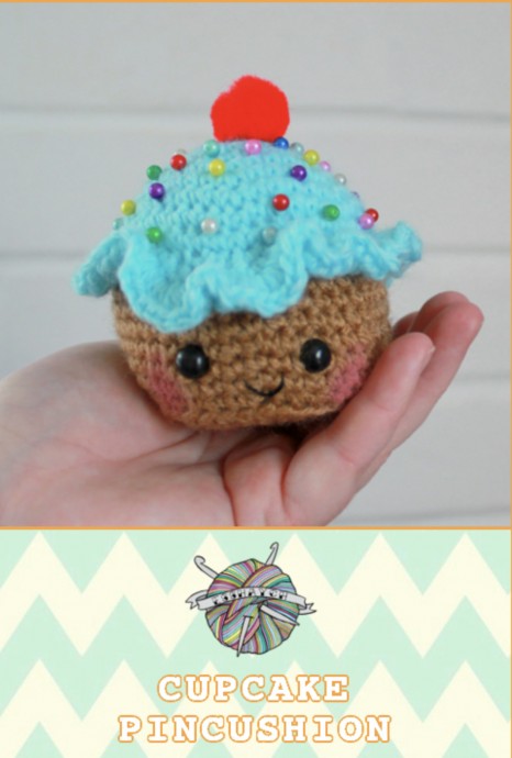 Cute Cupcake Pincushion