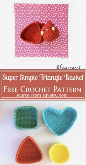 Super Simple Triangle Basket