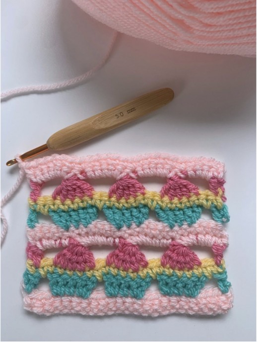 Learn The Cupcake Stitch