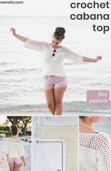 Crochet The Cabana Top