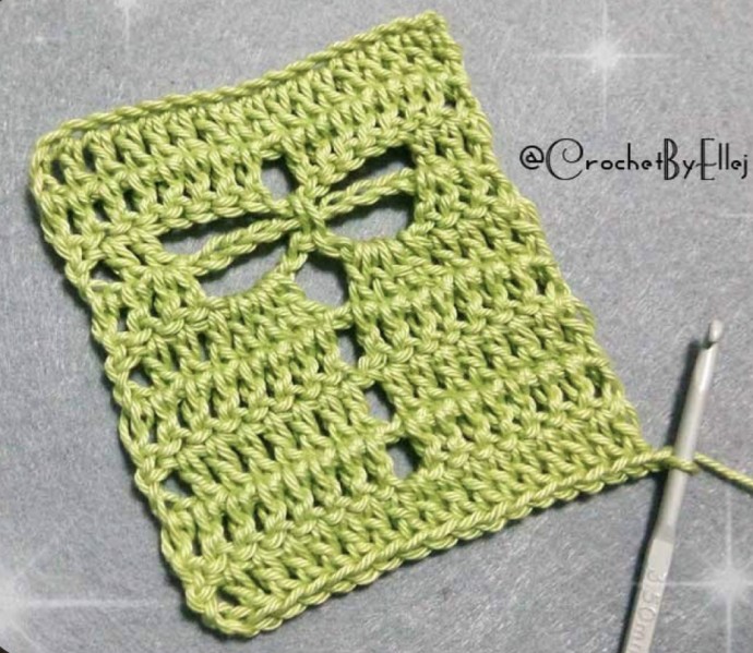 Learn The Dragonfly Crochet Stitch