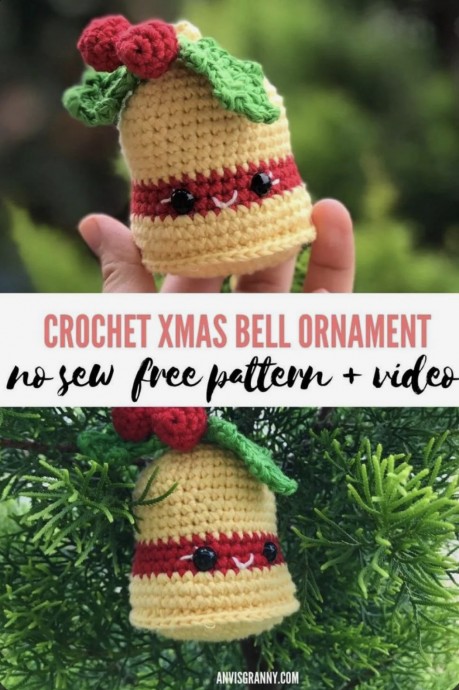 Make Crochet Christmas Bells