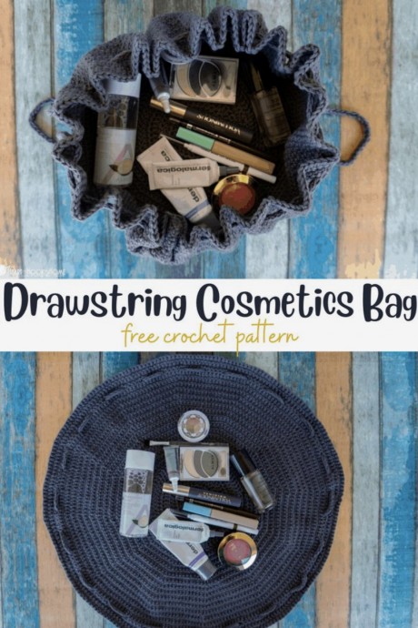 Drawstring Cosmetics Bag