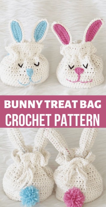 Crochet a Bunny Treat Bag