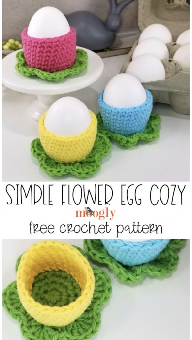 DIY The Simple Flower Egg Cozy