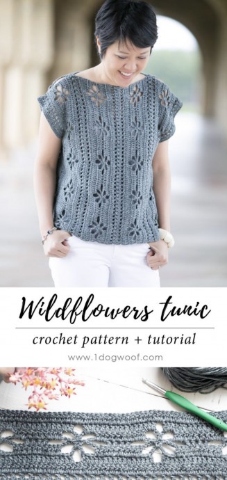 Lovely Wildflowers Tunic