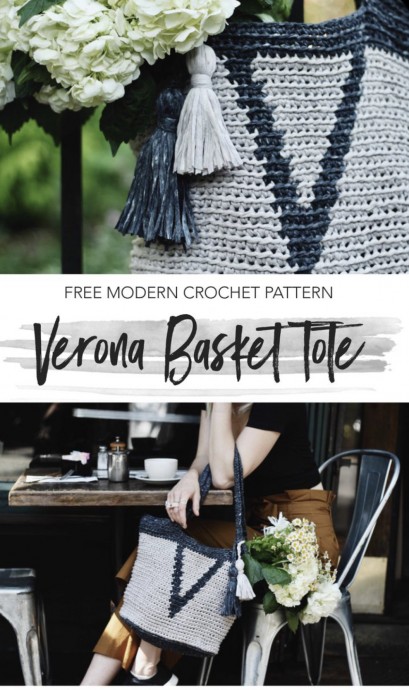 DIY The Verona Basket Tote