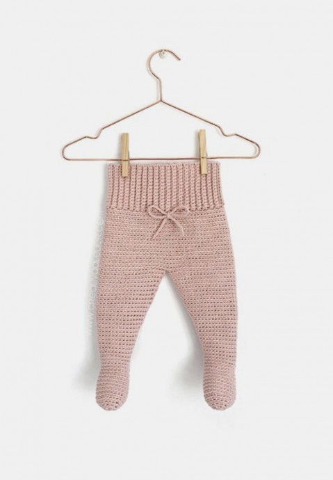 Cute Crochet Baby​ Leggings