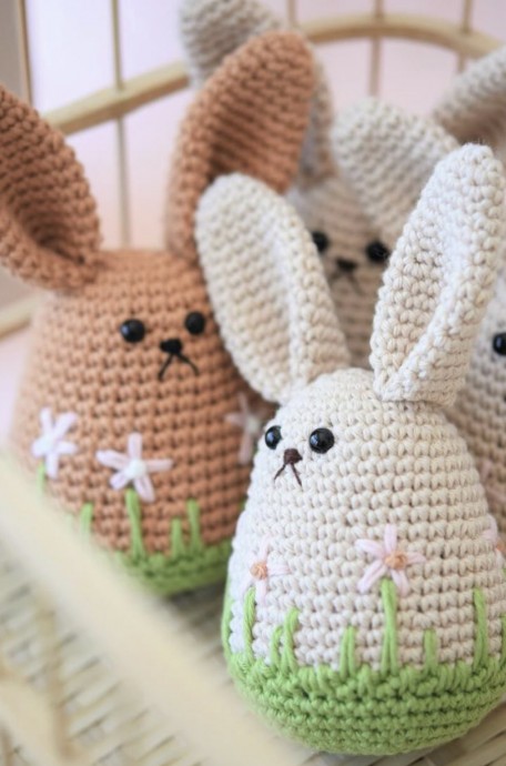 Amigurumi Spring Bunny