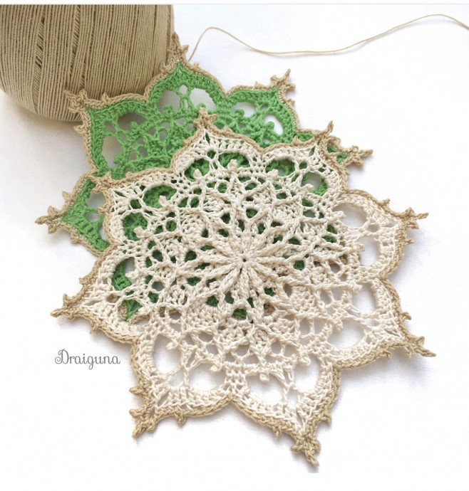 DIY Wispweave Octagon Doily