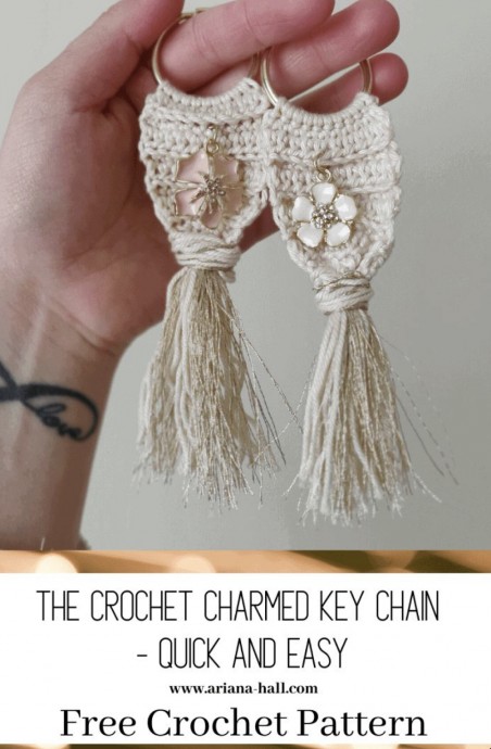 Crochet Charmed Key Chains