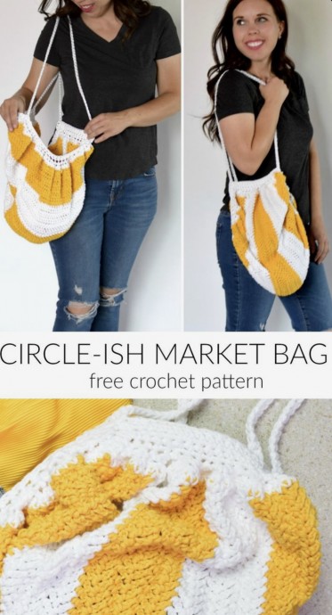 Circle-ish Market Bag