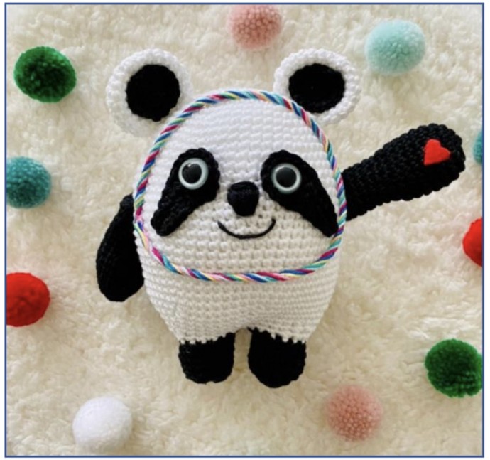 Crochet a Panda bear