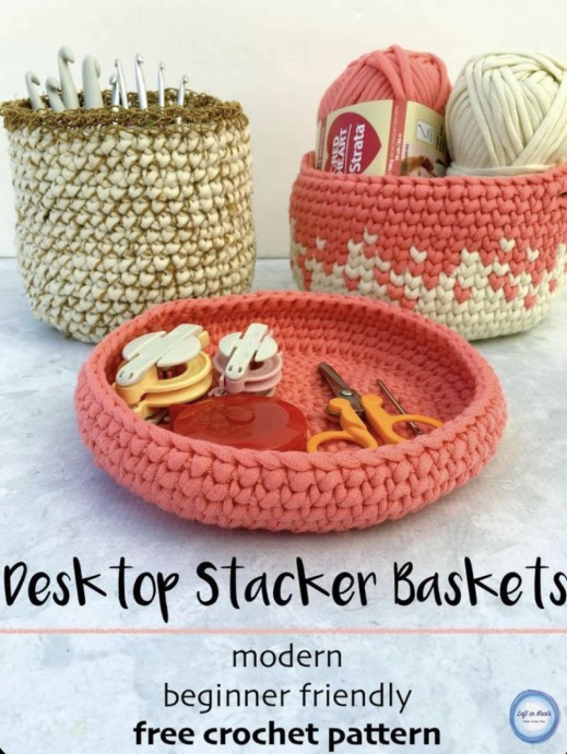 Crochet Nesting Baskets