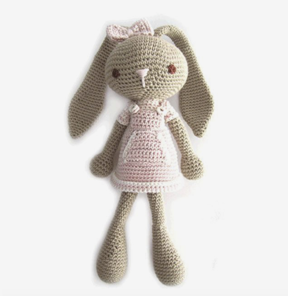 Long Eared Bunny Amigurumi FREE CROCHET PATTERN — Craftorator