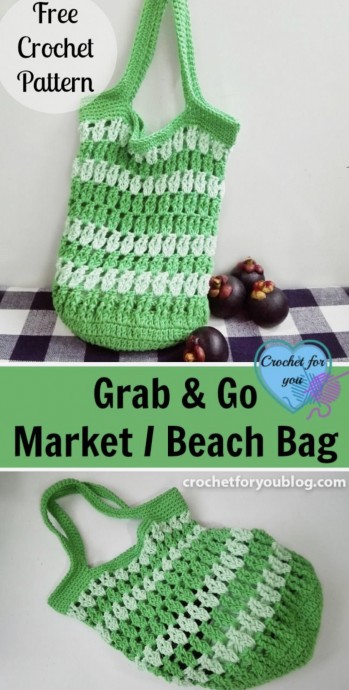 Grab & Go Market or Beach Bag