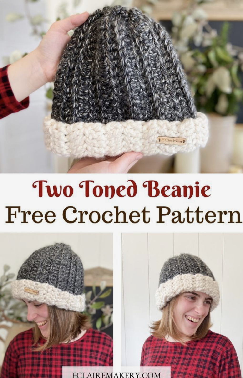 Easy Crochet Ribbed Beanie – FREE CROCHET PATTERN — Craftorator