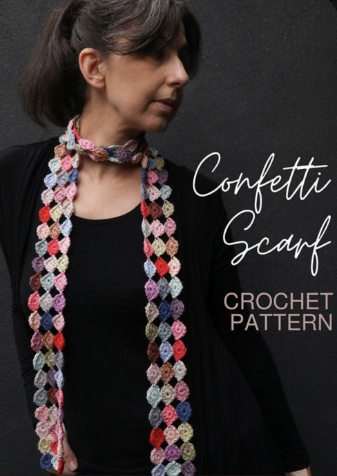 Colorful Confetti Scarf