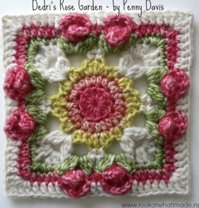 DIY Dedri’s Rose Garden Square