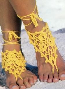 ​Knit Feet Decoration