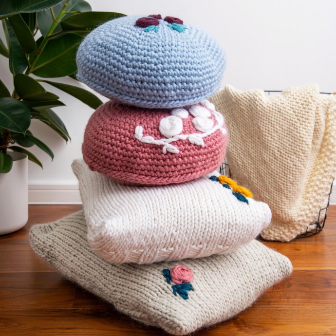 Inspiration. Crochet Cushions.