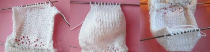 Relief Knit Stockings