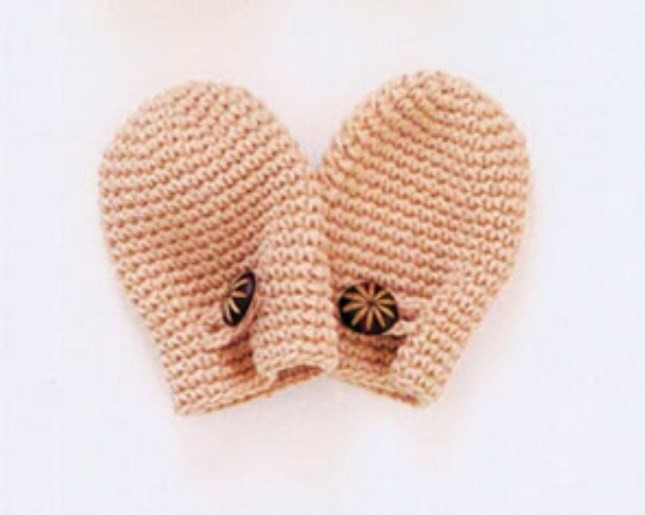 ​Crochet Mittens for Newborn