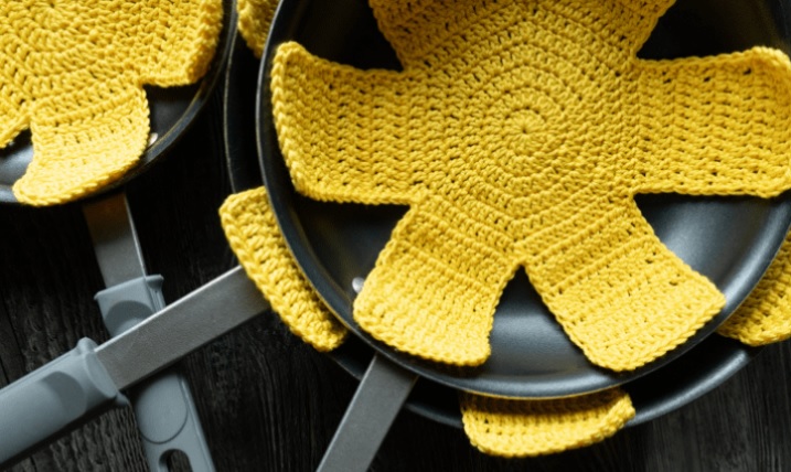 Helping our users. Crochet Pan Protector. – FREE CROCHET PATTERN ...