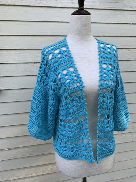 Crochet Aquamarine Cardigan – FREE CROCHET PATTERN — Craftorator