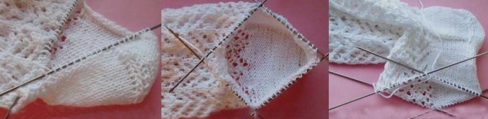 Relief Knit Stockings