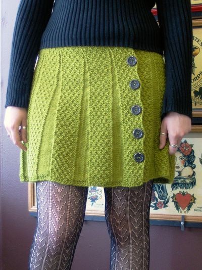 Inspiration. Knit Skirts.