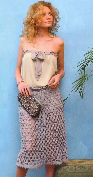 Crochet Vintage Skirt