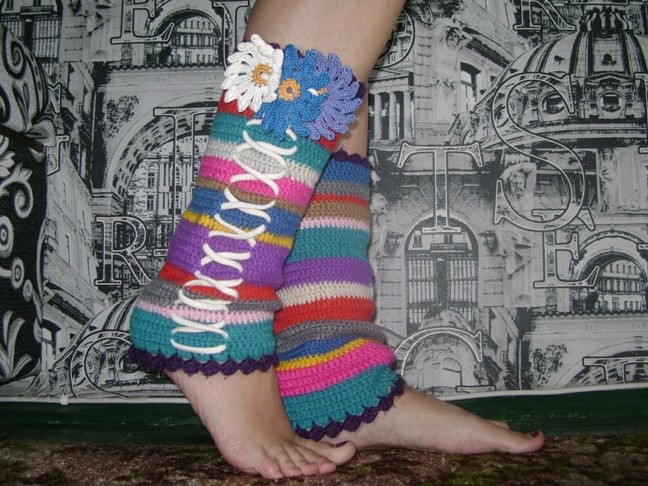 Rainbow Leg-Warmers