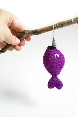 ​Rainbow Fishing Crochet Game