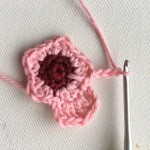 Helping ourusers. Cherry Blossom Crochet Applique.